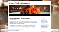 Desktop Screenshot of fifthgrouprestaurants.wordpress.com