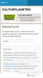 Mobile Screenshot of kulturplaneten.wordpress.com