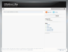Tablet Screenshot of maddroxx.wordpress.com