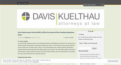 Desktop Screenshot of dkattorneys.wordpress.com