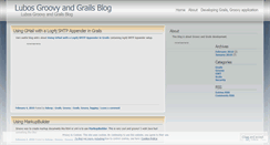 Desktop Screenshot of lubospgroovy.wordpress.com