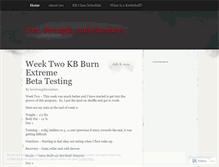 Tablet Screenshot of lawstrengthnumbers.wordpress.com