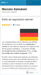 Mobile Screenshot of marceloszelubski.wordpress.com