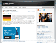 Tablet Screenshot of marceloszelubski.wordpress.com