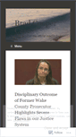 Mobile Screenshot of justiceforbradcooper.wordpress.com