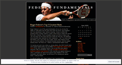 Desktop Screenshot of federerfundamentals.wordpress.com