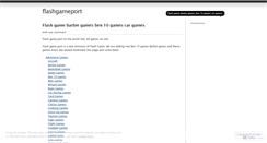 Desktop Screenshot of flashgameport.wordpress.com