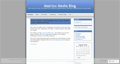 Desktop Screenshot of matrixxmedia.wordpress.com