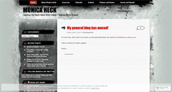 Desktop Screenshot of monicaheck.wordpress.com