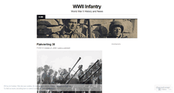 Desktop Screenshot of infantry.wordpress.com