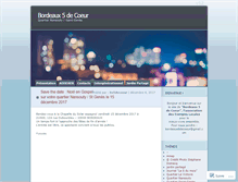 Tablet Screenshot of bx5decoeur.wordpress.com