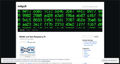 Desktop Screenshot of m4gu5.wordpress.com