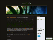 Tablet Screenshot of antiebizel.wordpress.com