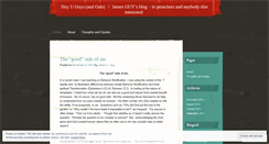 Desktop Screenshot of heyuguys.wordpress.com