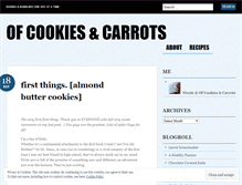 Tablet Screenshot of nicolecooks.wordpress.com