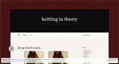 Desktop Screenshot of mathknitter.wordpress.com