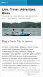Mobile Screenshot of livetravelbless.wordpress.com