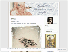 Tablet Screenshot of fuchsias18thcdress.wordpress.com