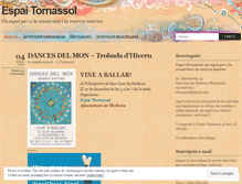 Tablet Screenshot of espaitornassol.wordpress.com