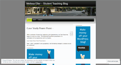 Desktop Screenshot of melissaeller.wordpress.com