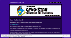 Desktop Screenshot of gynostar.wordpress.com