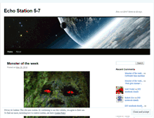 Tablet Screenshot of echostation57.wordpress.com