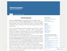 Tablet Screenshot of electrocasniceonline.wordpress.com