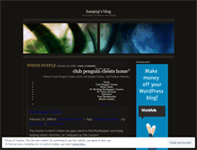 Tablet Screenshot of hanpup.wordpress.com