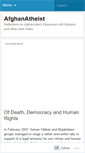 Mobile Screenshot of afghanatheist.wordpress.com