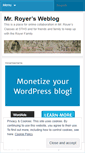 Mobile Screenshot of dlroyer.wordpress.com