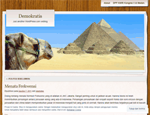 Tablet Screenshot of korandemokratis.wordpress.com