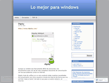 Tablet Screenshot of lomejorparawindows.wordpress.com