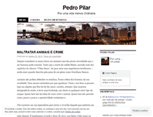 Tablet Screenshot of pedropilar.wordpress.com