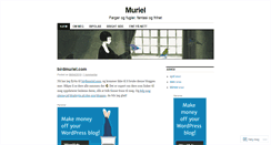 Desktop Screenshot of birdmuriel.wordpress.com