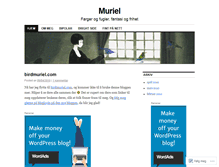 Tablet Screenshot of birdmuriel.wordpress.com