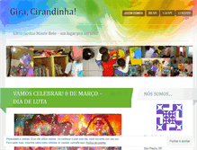 Tablet Screenshot of giracirandinha.wordpress.com