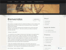 Tablet Screenshot of introduccionaldibujo.wordpress.com