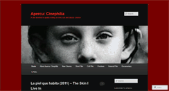 Desktop Screenshot of apercucinephilia.wordpress.com