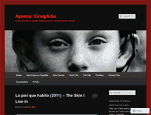 Tablet Screenshot of apercucinephilia.wordpress.com