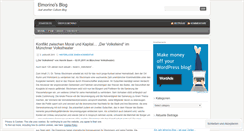 Desktop Screenshot of elmorino.wordpress.com