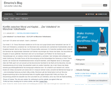 Tablet Screenshot of elmorino.wordpress.com