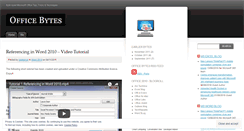 Desktop Screenshot of officebytes.wordpress.com