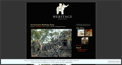 Desktop Screenshot of heritageadventures.wordpress.com