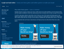 Tablet Screenshot of laughonline10.wordpress.com