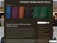 Tablet Screenshot of pipkinferguson.wordpress.com