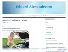 Tablet Screenshot of edyalexandrescu.wordpress.com