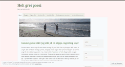 Desktop Screenshot of heltgreipoesi.wordpress.com
