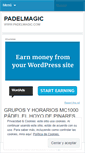 Mobile Screenshot of padelmagic.wordpress.com