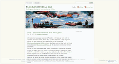 Desktop Screenshot of blogkunst.wordpress.com