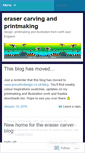 Mobile Screenshot of erasercarver.wordpress.com